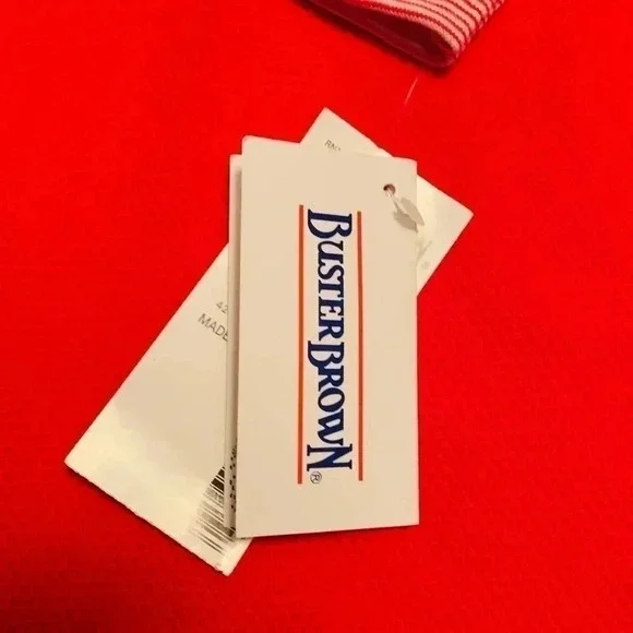 Vintage Buster Brown Christmas Dress Size 5 - Picture 3 of 5